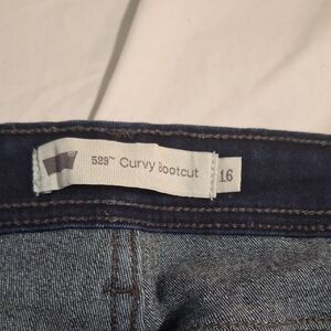 Levi's Blue Bootcut Jeans Classic Style